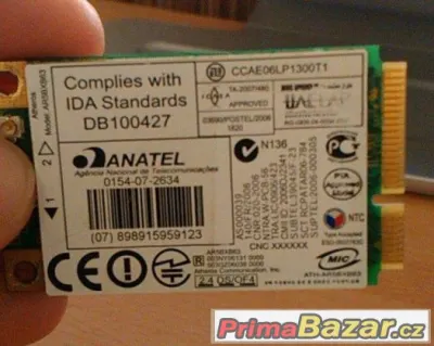 Integrovaný Wifi adaptér (pro notebook)
