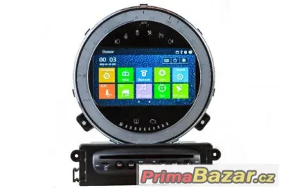 6,2" Dotykové rádio Mini Cooper - GPS, DVD, MP3, 