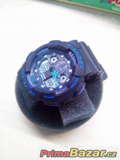 Černo-modré hodinky Casio G-Shock – fotografie 2