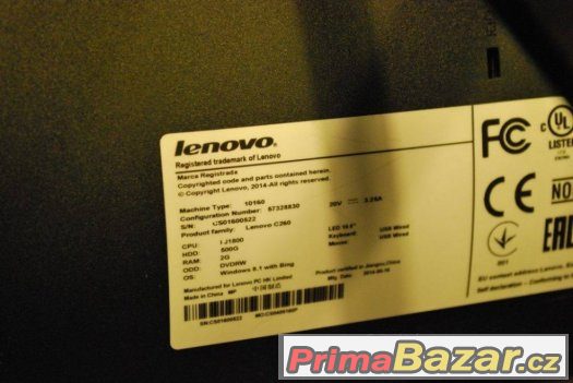 All-in-one PC Lenovo Ideacentre 6260 – fotografie 4