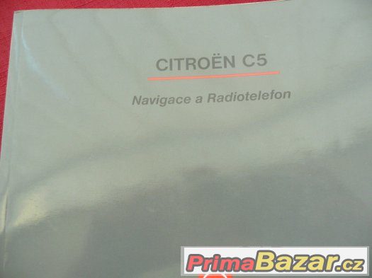Citroën C5 od roku 2001 do 2004 návod k obsluze v češtině – fotografie 3