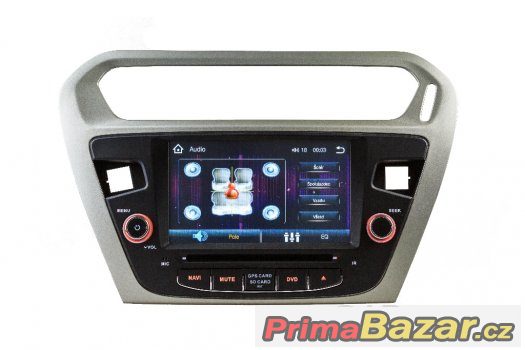 7"Dotykové autorádio pro Peugeot 301, Citroen C e – fotografie 3
