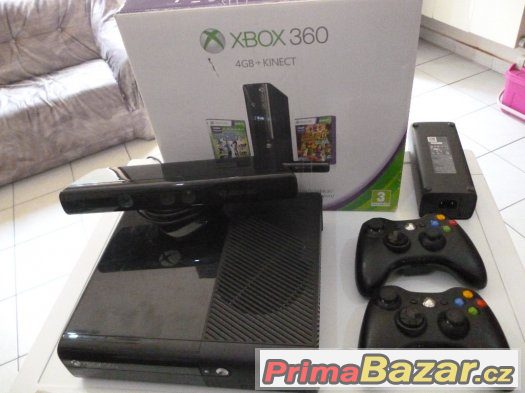 Microsoft Xbox 360 4GB Kinect + 2xovl +2xHra (Dle vlast.vyb) – fotografie 1