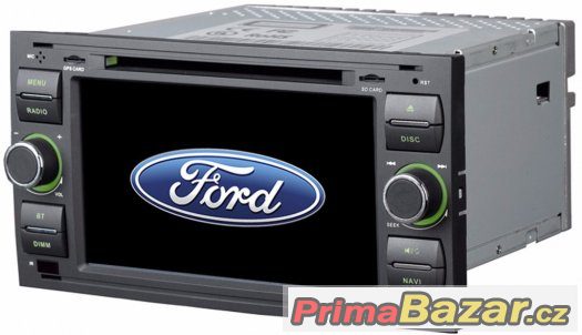 7"Dotykové Autorádio pro FORD s GPS DVD USB BT- C – fotografie 4