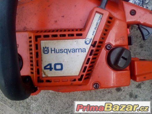 Prodám motorvou pilu Husqarna 40 – fotografie 2