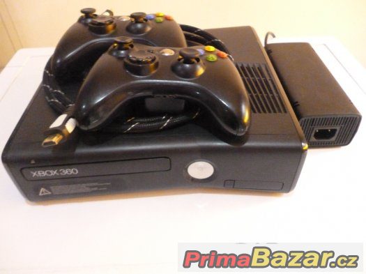 Xbox 360 250GB  +2x Ovl + 2xhra – fotografie 1