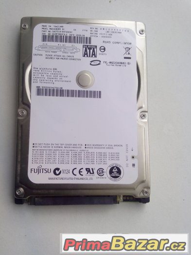 HDD 2.5 Fujitsu 80Gb Ps3 – fotografie 1