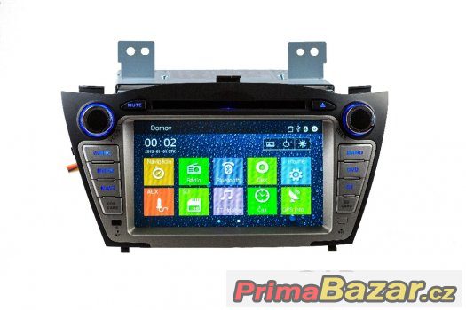 7" Dotykové autorádio pro Hyundai ix35/Toucson CZ – fotografie 2