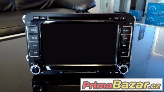 7" Dotykové autorádio VW,ŠKODA,SEAT,DVD,USB,SD s  – fotografie 1