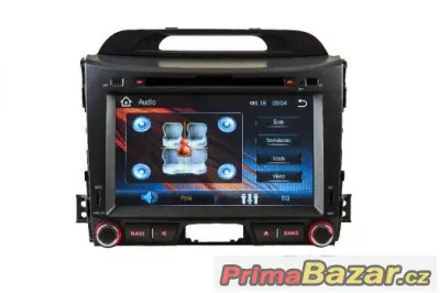 8"dotykové autorádio Kia sportage 2010-16 NAVI, D