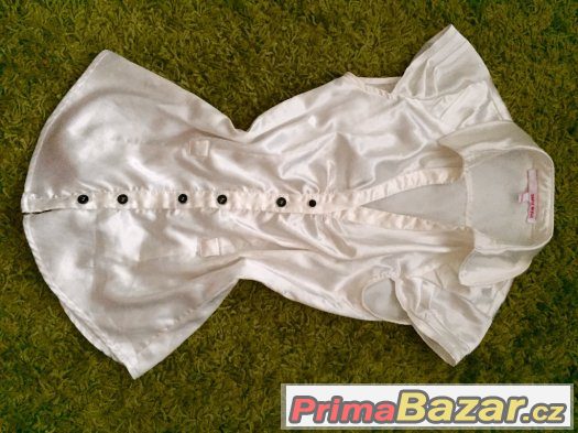 Tally weijl luxusni bila satenova kosile XS/34 – fotografie 4