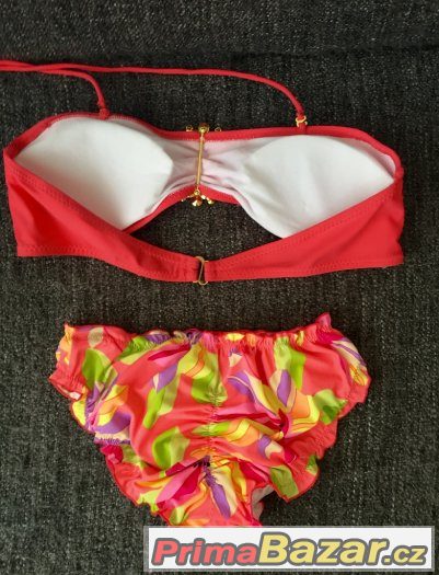 Krasne niderni neonove barevne plavky vel.M – fotografie 2