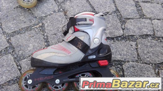 Inline brusle vel 31-36 nastavitelné Head dětské v – fotografie 3