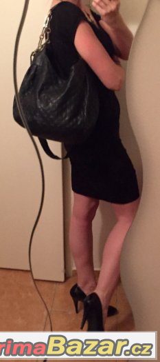 Krasna cerna sexy kabelka i jako crossbody – fotografie 2