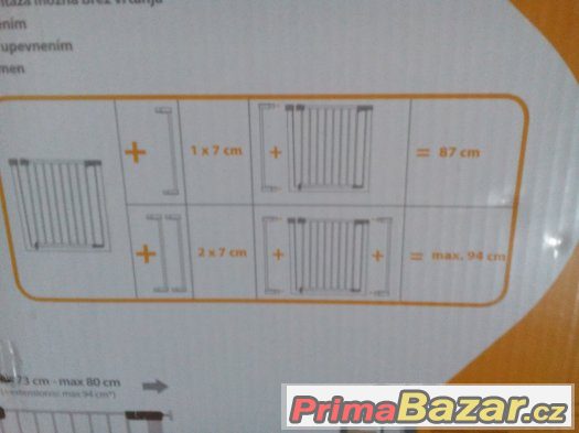 zábrana ( branka) s mechanickým upevněním – fotografie 4