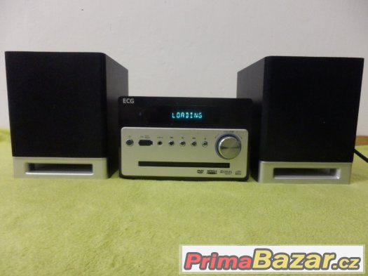 ELEGATNÍ MINI HIFI VĚŽ ECG XENON D556-TOP STAV-ZÁRUKA 18 MĚS – fotografie 5