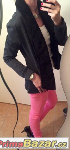 Luxusni mikinovy cardigan NOVY vel. M muze i S – fotografie 4