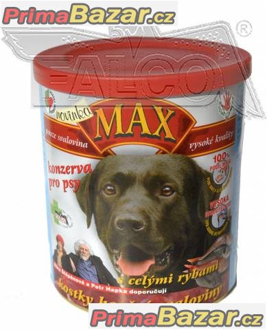 Kvalitní masité psí konzervy Max – fotografie 1