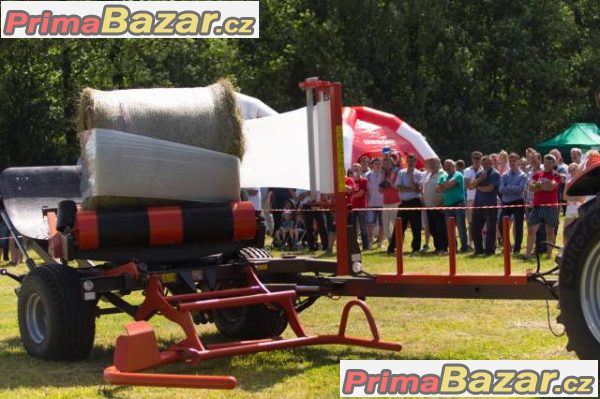 Tažená samonakládací ovíječka balíků – fotografie 2