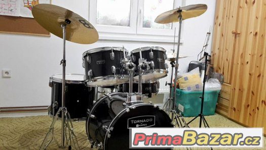 Bicí souprava + MEINL 18" HCS Crash ride – fotografie 1