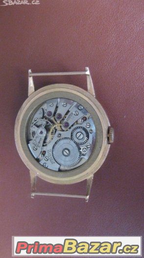 Vojenske svycari Roamer Watch zlato 14k 585 celozlate jenom – fotografie 4