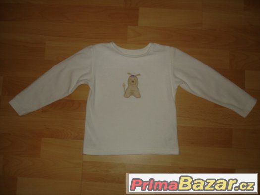 Sametová mikina vel. 98 cm – fotografie 1