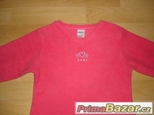 Fleecová mikina vel. 98 cm – fotografie 2