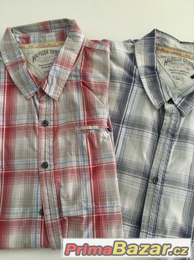 2x Panska košile Hilfiger Denim XXL – fotografie 3