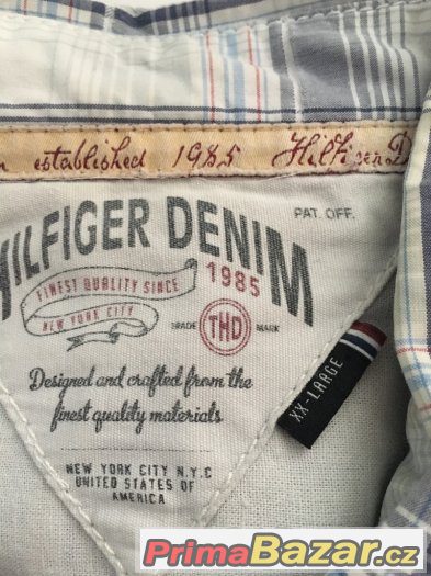 2x Panska košile Hilfiger Denim XXL – fotografie 4