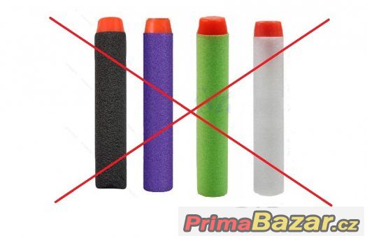 100ks pěnové náboje, NERF - pistole NERF – fotografie 3