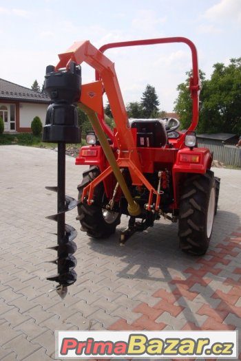 Půdní, zemní vrták CR12 za traktor a malotraktor, jamkovač – fotografie 1