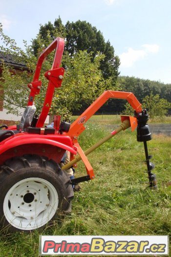 Půdní, zemní vrták CR12 za traktor a malotraktor, jamkovač – fotografie 2