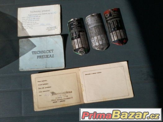 Kartičky,štítky Babetta 207,210 – fotografie 1