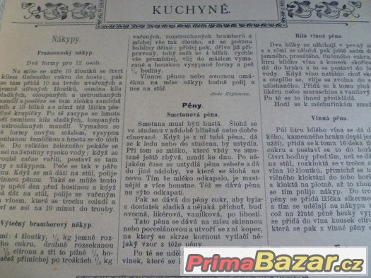1901 kuchařka recepty Lada – fotografie 5