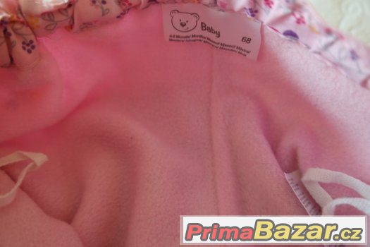 ZATEPLENÉ KALHOTY PRO HOLKU 4-8 MĚSÍCŮ, VEL.68 – fotografie 2