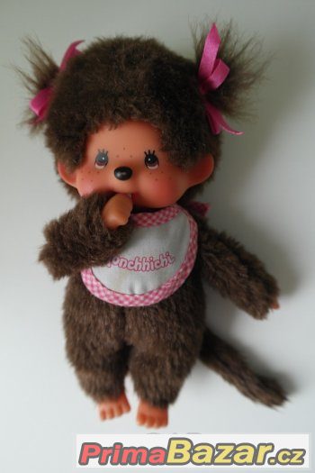 REZERVACEMonchhichi-mončičák-od Sekiguchi-holčička s culíčky – fotografie 1