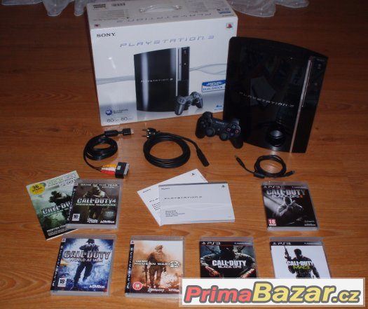 PS3 - Sony Playstation 3 + Call of Duty série – fotografie 1