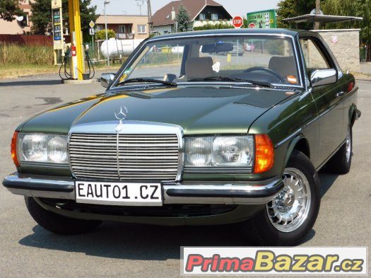 Mercedes Benz W123 Coupe 230 CE AUTO JAKO NOVÉ – fotografie 1