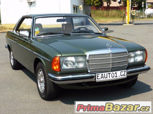 Mercedes Benz W123 Coupe 230 CE AUTO JAKO NOVÉ – fotografie 2