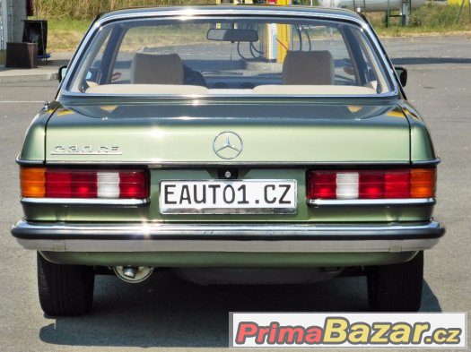 Mercedes Benz W123 Coupe 230 CE AUTO JAKO NOVÉ – fotografie 4