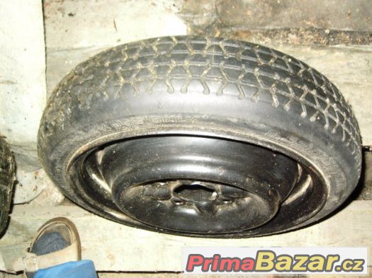 Prodám dojezdovou rezervu-Bridgestone na disku-levně – fotografie 1