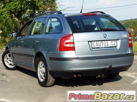 ŠKODA OCTAVIA COMBI 1.9 TDI 77kW KLIMA ALU TAŽNÉ EL.ŠÍBR PDC – fotografie 5