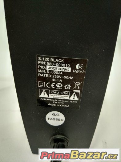 Reproduktory LOGITECH S-120 – fotografie 3