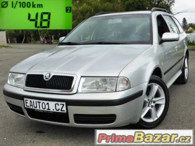ŠKODA OCTAVIA COMBI 2004 1.9TDI 66kW KLIMA 1MAJITEL ALU16"