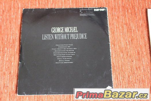 Vinylové LP George Michael - Listen Without Prejudice (1990) – fotografie 2