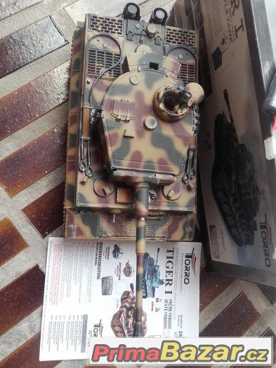 RC tank TIGER I. 2,4GHz Airsoft – fotografie 3