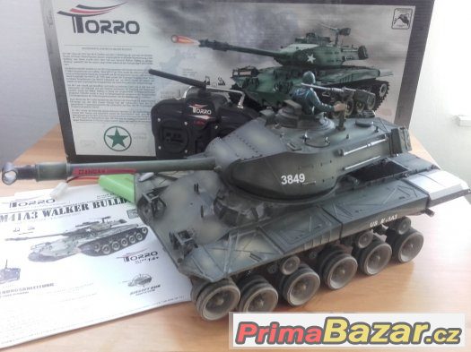 RC tank US BULLDOG 1:16 na dodělání nebo ND – fotografie 2