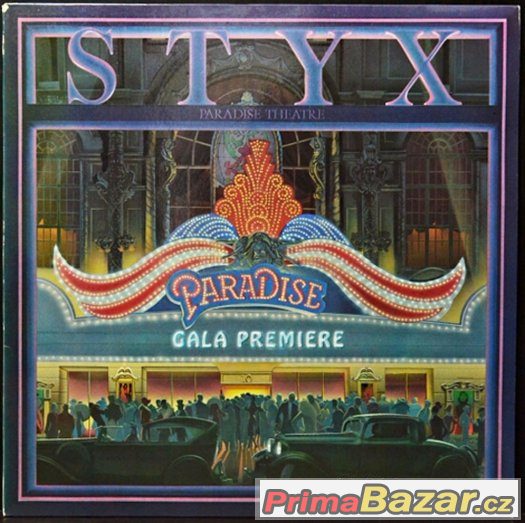 vinylové LP Styx - Paradise Theatre - laser etched – fotografie 5