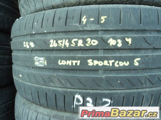 265/45 R20 letní Continenal – fotografie 1