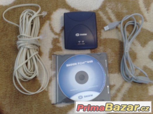F@st 840 Adsl modem-sagem +pripojení – fotografie 1